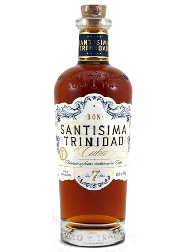 Ron Santisima Trinidad 7 Jahre | Kubanischer Rum aus Eichenfassreifung | Bernsteinfarbe & vollmundige Note reifer Früchte | 700ml | 40,3% Vol. Ron Santisima Trinidad 7 Jahre | Kubanischer Rum aus Eichenfassreifung | Bernsteinfarbe & vollmundige Note reifer Früchte | 700ml | 40,3% Vol. von Santisima Trinidad