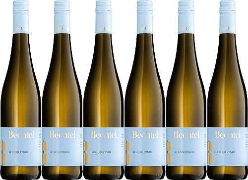 6x Scheurebe Spätlese 2022 - Residenzweingut Bechtel Manfred Bechtel, Rheinhessen - Weißwein von Residenzweingut Bechtel Manfred Bechtel