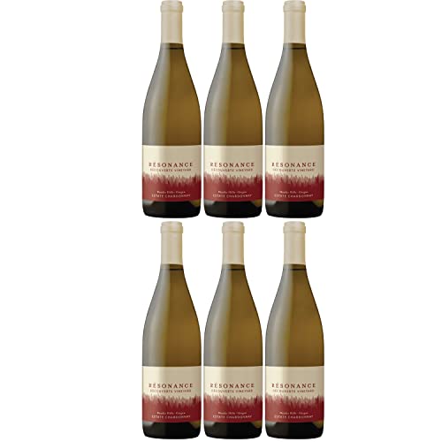 Résonance Découverte Vineyard Chardonnay Weißwein Wein trocken USA I Visando Paket (6 Flaschen) von Résonance Vineyard