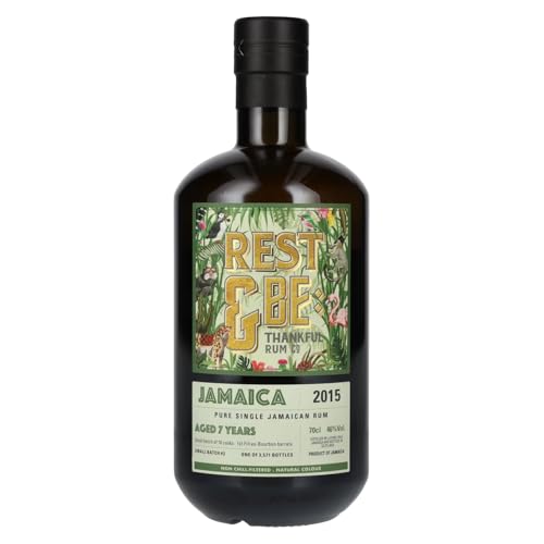 Rest & Be Thankful JAMAICA 7 Years Old Pure Single Jamaican Rum 2015#2 46% Vol. 0,7l Rest & Be Thankful JAMAICA 7 Years Old Pure Single Jamaican Rum 2015#2 46% Vol. 0,7l von Rest & Be Thankful