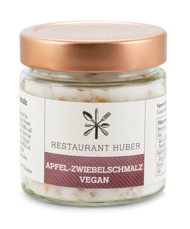 Veganes Apfel-Zwiebelschmalz von Restaurant Huber