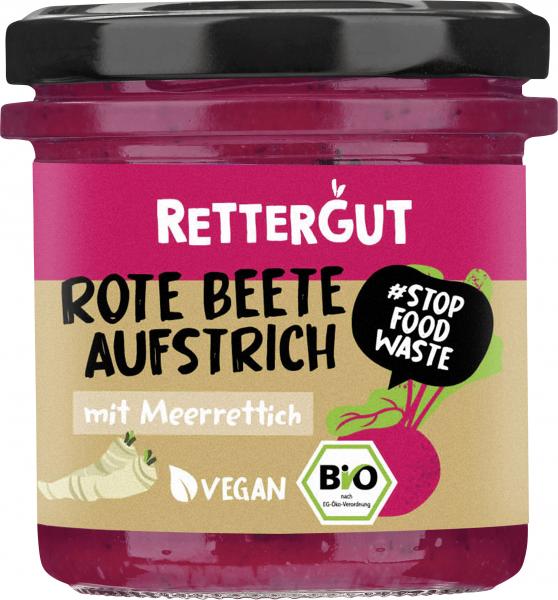 Rettergut Bio Rote Beete Aufstrich mit Meerrettich von Rettergut