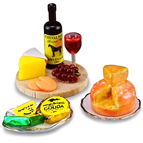 001.781/5 - Wein und Käse, Miniatur 001.781/5 - Wein und Käse, Miniatur von Reutter Porzellan