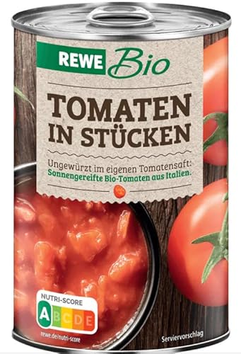 Rewe Bio Tomaten in Stücken 6x400g von REWE Bio