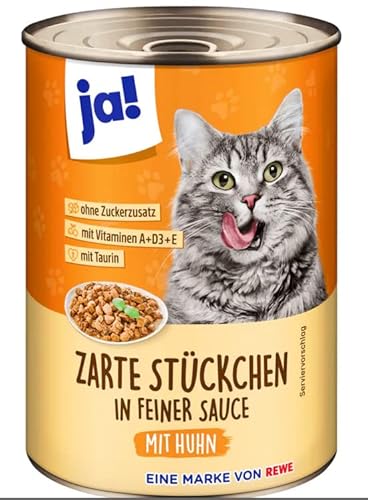 ja! mit Huhn 415 g ja! mit Huhn 415 g von Rewe beste wahl