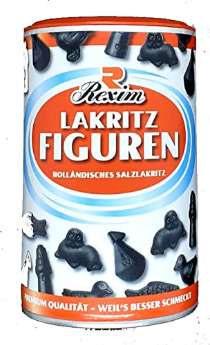 Rexim Lakritz Figuren 250g Dose von Rexim