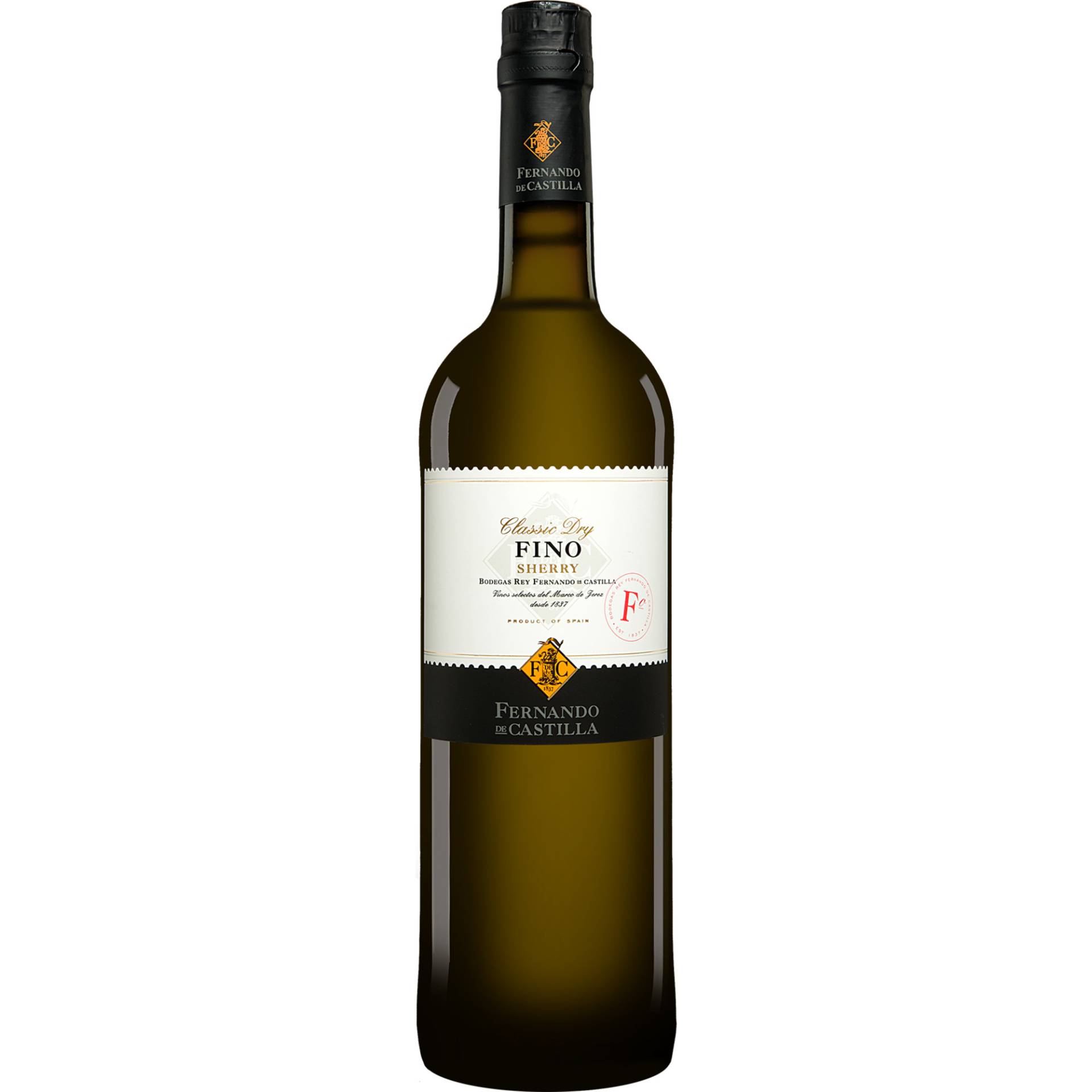 Fernando de Castilla Fino »Classic Dry«  0.75L 15% Vol. Trocken aus Spanien von Rey Fernando de Castilla