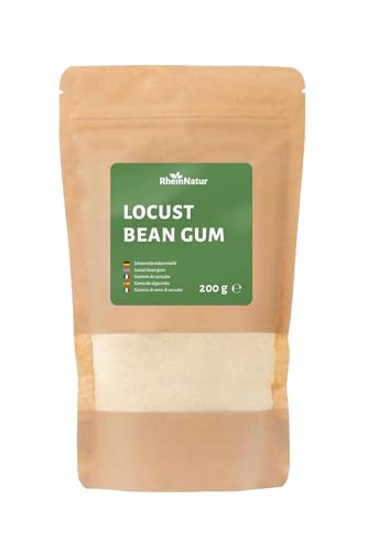 RheinNatur Johannisbrotkernmehl 200 g - 100% Naturprodukt aus gemahlenen Johannisbrotkernen - Veganes Verdickungsmittel, Bindemittel & Mehl-Alternative RheinNatur Johannisbrotkernmehl 200 g - 100% Naturprodukt aus gemahlenen Johannisbrotkernen - Veganes Verdickungsmittel, Bindemittel & Mehl-Alternative von RheinNatur