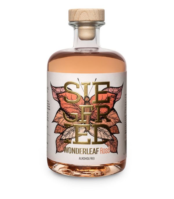 Siegfried Rheinland Wonderleave Rose Alkoholfrei 0,5 Liter von Rheinland Distillers