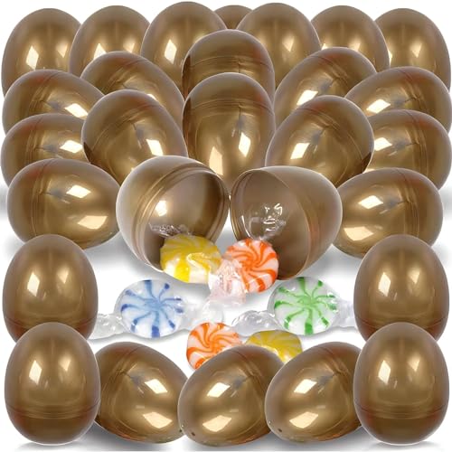Rhode Island Novelty Gold Hinged Easter Eggs: Package of 100 von Rhode Island Novelty