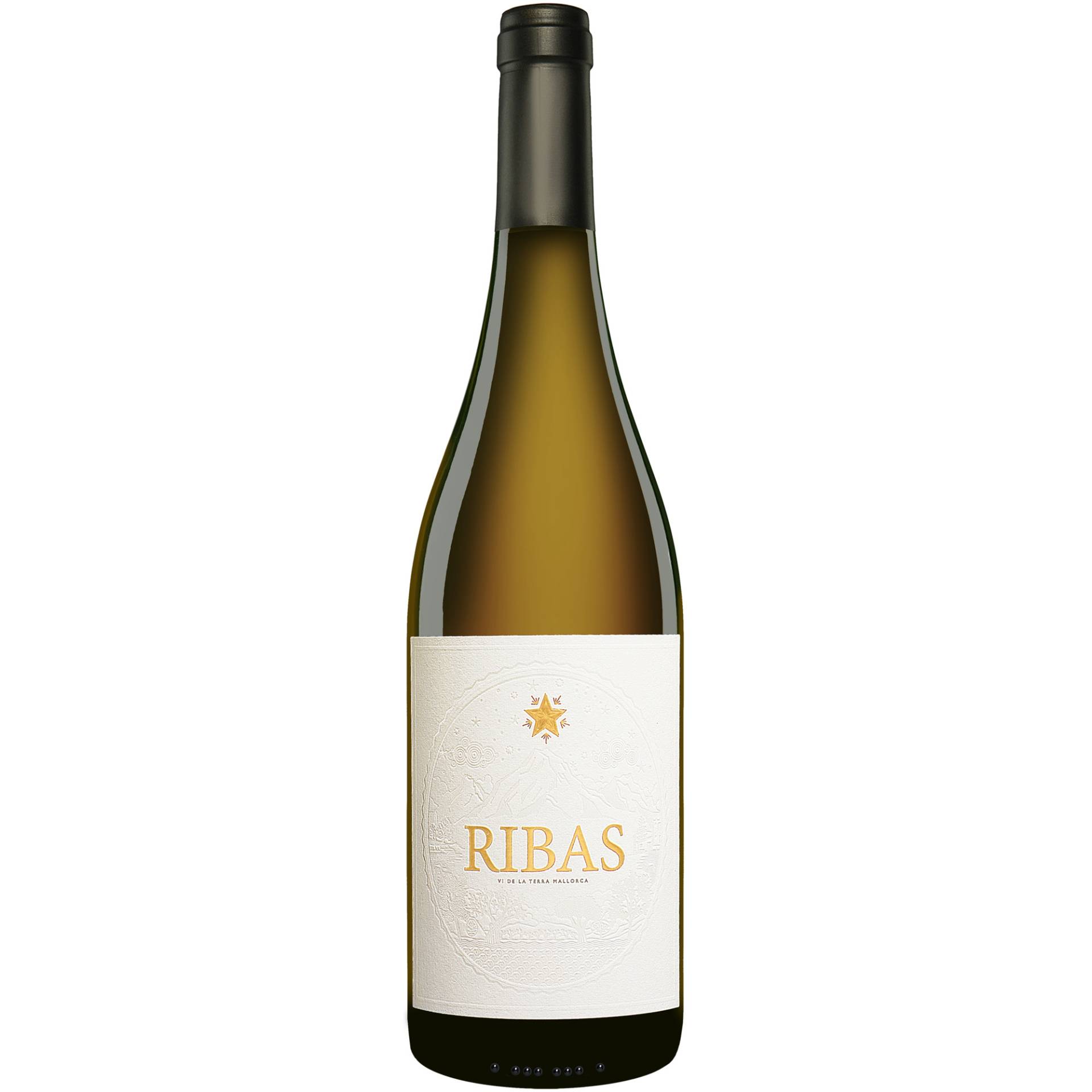 Ribas Blanc 2023  0.75L 12% Vol. Weißwein Trocken aus Spanien von Ribas (Hereus de)