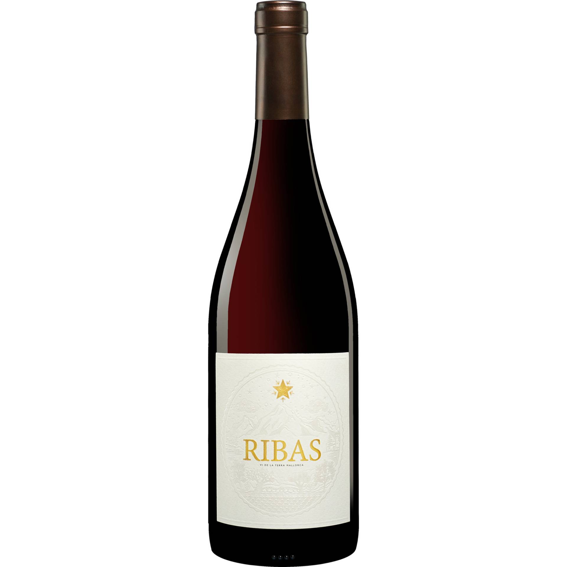 Ribas Negre 2022  0.75L 14.5% Vol. Rotwein Trocken aus Spanien von Ribas (Hereus de)