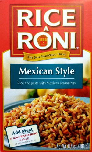 Rice-A-Roni Mexikanischer Stil, Geschmack, 180 ml, 8 Stück Rice-A-Roni Mexikanischer Stil, Geschmack, 180 ml, 8 Stück von Rice-A-Roni
