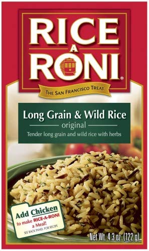 Rice a Roni Long Grain & Wild Reis, 2 Stück von Rice-A-Roni