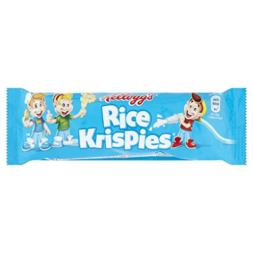 Kellogg's Reis Krispies Müsli und Milch Riegel, 20 g, Packung mit 25 Stück von Rice Krispies