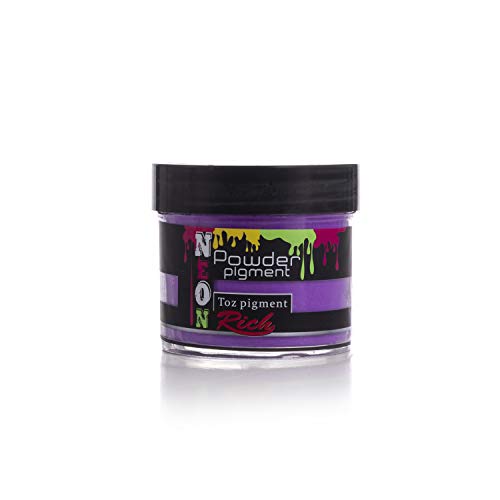 Neon Pulver Pigment 60cc - Violet von Rich