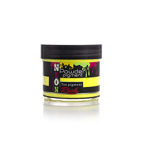 Neon Pulver Pigment 60cc - Yellow Neon Pulver Pigment 60cc - Yellow von Rich