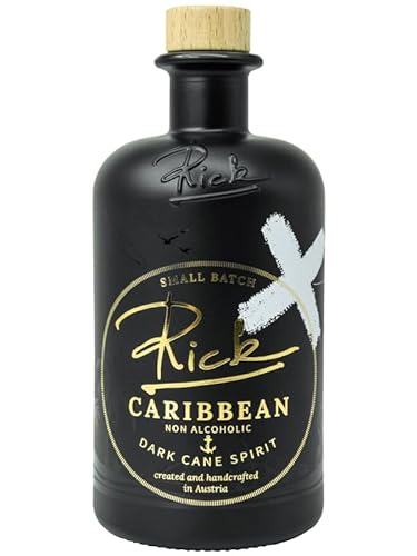 RICK CARIBBEAN NON ALCOHOLIC DARK CANE SPIRIT 500ML 0% von Rick DRY GIN created and handcrafted in Austria