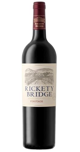 Rickety Bridge Pinotage 2020 | Trocken | Rotwein aus Südafrika (0.75l) von Rickety Bridge