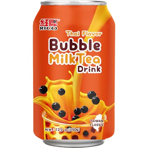 RICO - Thai Bubble Milk Tea Getränk - 1 X 350 ML von Rico