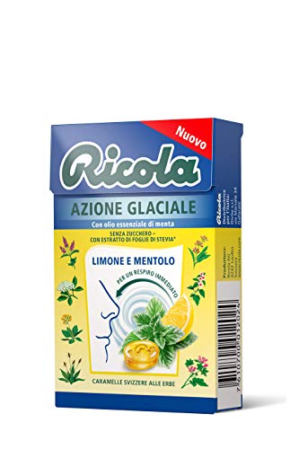 20x Ricola Astuccio Azione Glaciale Limone e Mentolo bonbon Zitrone und Menthol erfrischend ohne zucker box 50g 20x Ricola Astuccio Azione Glaciale Limone e Mentolo bonbon Zitrone und Menthol erfrischend ohne zucker box 50g von ATOTOP