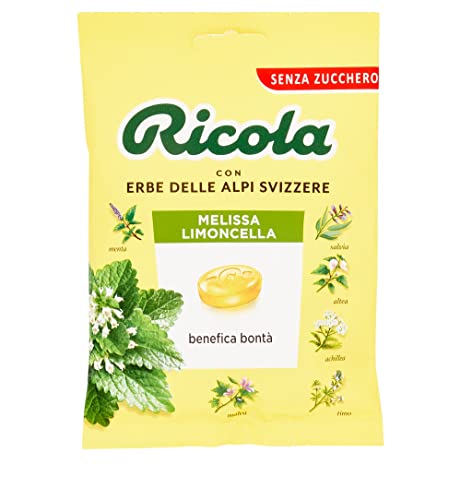 6x Ricola Melissa Limoncella bonbon mit Zitrone und Menthol ohne zucker 70g von Ricola