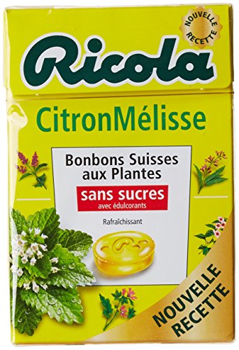 Bonbons Suisses aux Plantes Citron Mélisse Sucralose 50 g - Lot de 10 Bonbons Suisses aux Plantes Citron Mélisse Sucralose 50 g - Lot de 10 von Ricola