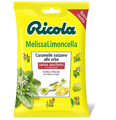 Ricola Melissa Limoncella bonbon mit Zitrone und Menthol ohne zucker 70g von Ricola