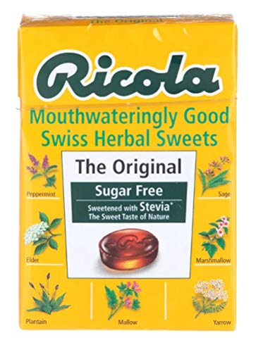 Swiss Herbal Sweets - Original - Sugar Free - with Stevia - 45g von Ricola