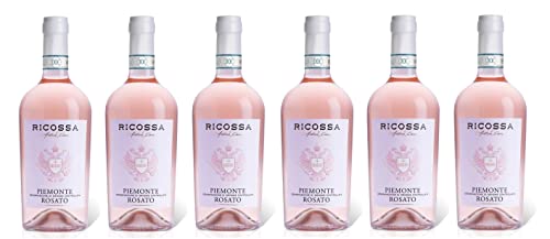 6x 0,75l - Ricossa - Rosato - Piemonte D.O.P. - Italien - Rosé-Wein trocken von Ricossa