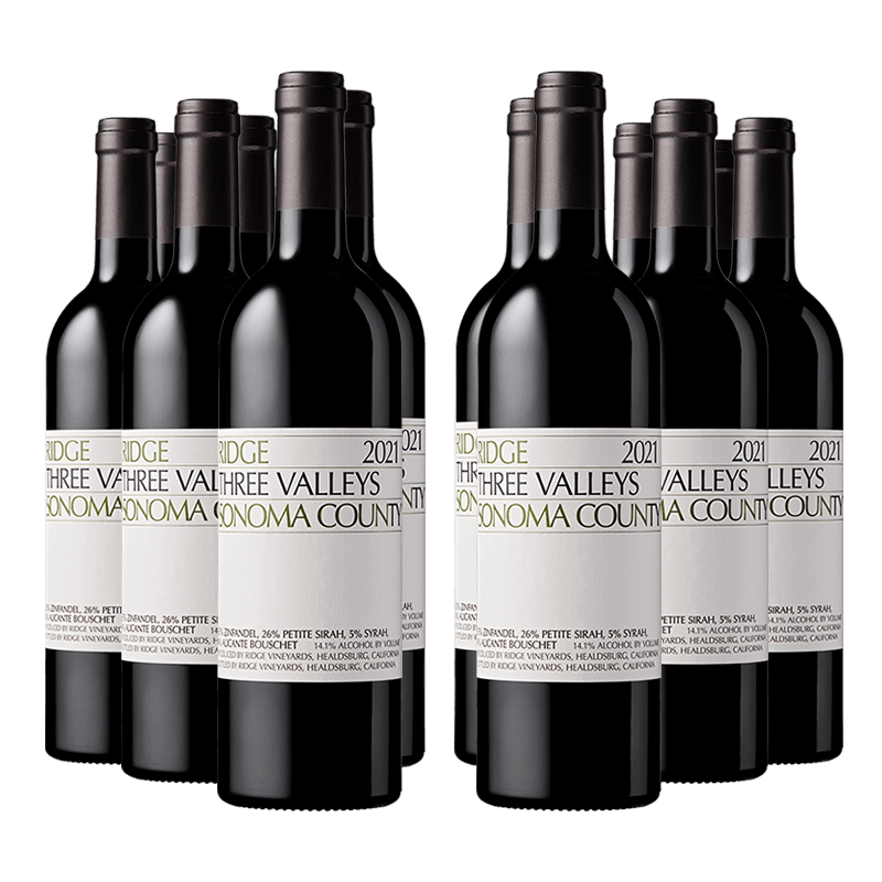 Ridge Vineyards : Three Valleys 2021 Ridge Vineyards : Three Valleys 2021 von Ridge Vineyards