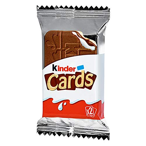 Kinder Cards Waffel mit feiner Milchcreme und Kakaocreme 25,6g von Riegel