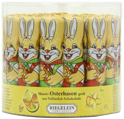 Riegelein Massiv-Osterhasen 70x12,5g von Riegelein und Sohn GmbH & Co. KG