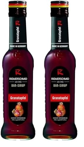 Riemerschmid Bar-Sirup Granatapfel (1 x 0,25 l) (Packung mit 2) von Riemerschmid