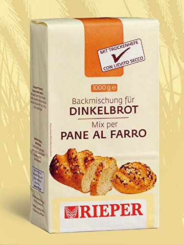 Backmischung für Dinkelbrot Rieper 1 kg. von Rieper Mühle Südtirol