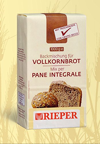 Backmischung für Vollkornbrot Rieper 1 kg. von Rieper Mühle Südtirol