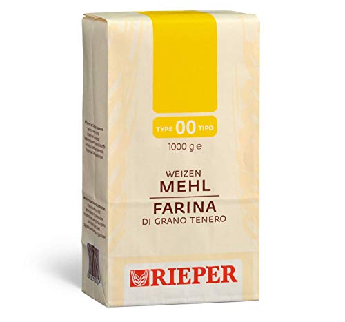 RIEPER Weichweizenmehl Type 00 gelb 10 x 1 kg von RIEPER