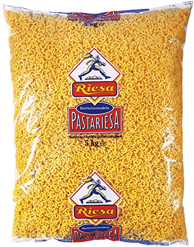 Riesa Pasta Hartweizen Nudeln 5 kg Gabelspaghetti von Riesa