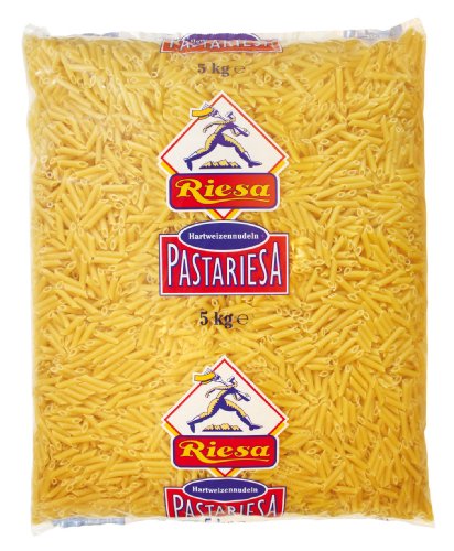 Riesa Pasta Hartweizen Nudeln 5 kg Makkaroni Chips von Riesa