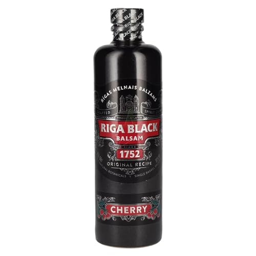 Riga Balzams Black Balsam Cherry 30,00% 0,50 Liter von Riga Balzams