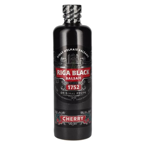 Riga Balzams Black Balsam Cherry 30,00% 0,50 Liter Riga Balzams Black Balsam Cherry 30,00% 0,50 Liter von Riga Balzams