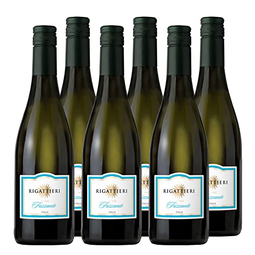 Vino Bianco Frizzante "Rigattieri" Perlwein Italien halbtrocken (6 x 0.75l) von Rigattieri
