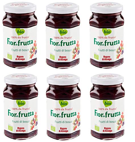6x Rigoni di Asiago Fiordifrutta Waldfrüchte BIO Brotaufstriche Konfitüre 250g 6x Rigoni di Asiago Fiordifrutta Waldfrüchte BIO Brotaufstriche Konfitüre 250g von Rigoni di Asiago