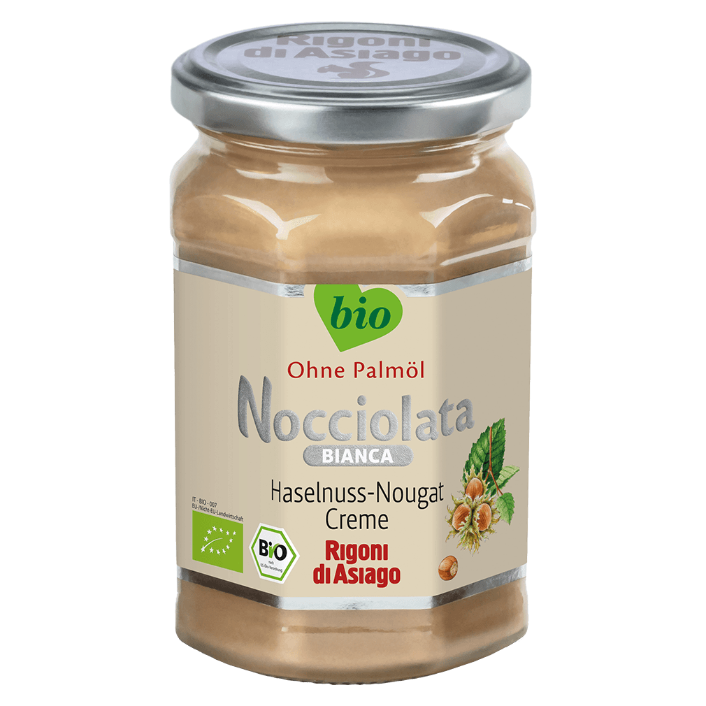 Bio Nocciolata Nuss Nougat Bianca, 250g Bio Nocciolata Nuss Nougat Bianca, 250g von Rigoni di Asiago