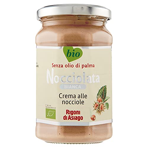 Rigoni di Asiago BIO Nocciolata Bianca White Schokolade 270 g Brotaufstrich Haselnuss Hazelnut spread cream von Rigoni di Asiago