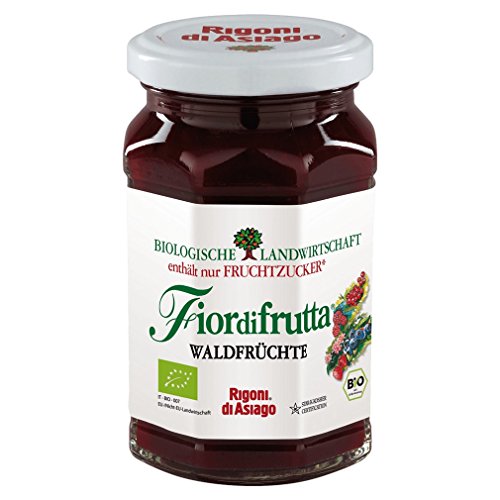 Rigoni di Asiago Fiordifrutta - Fruchtaufstrich - Waldfrüchte Bio, 1er Pack (1 x 250 g) von Rigoni di Asiago