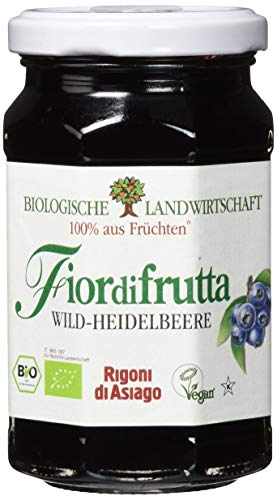 Rigoni di Asiago Fiordifrutta - Fruchtaufstrich - Wild-Heidelbeer Bio, 250 g von Rigoni di Asiago