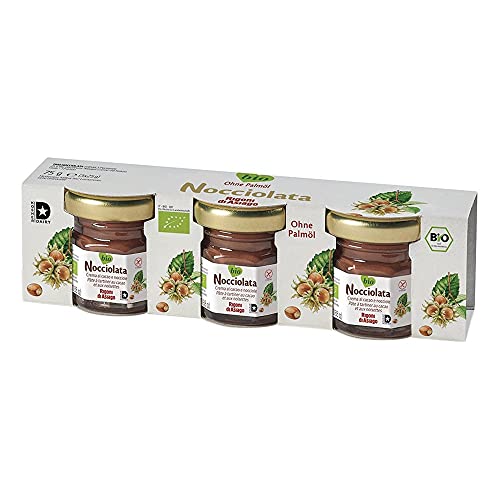 Rigoni di Asiago Nocciolata, Nuss-Nougat Aufstrich Trio, 3x25g von Rigoni di Asiago