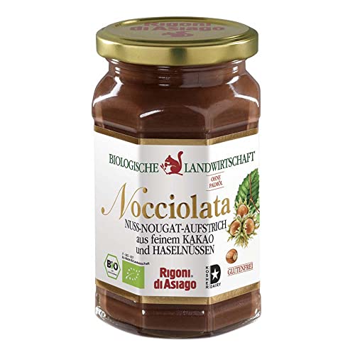 Rigoni di Asiago - Nocciolata - 6x 270g | Nuss Nougat Creme | Haselnusscreme ohne Palmöl | Nuss Nougat Creme ohne Palmöl | Brotaufstrich Rigoni di Asiago - Nocciolata - 6x 270g | Nuss Nougat Creme | Haselnusscreme ohne Palmöl | Nuss Nougat Creme ohne Palmöl | Brotaufstrich von Rigoni di Asiago