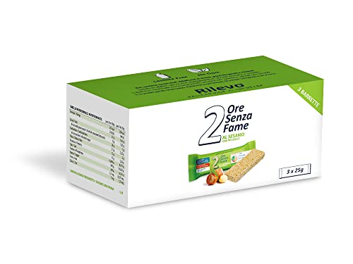 Detektiert 3 Packungen Einzeln Barrette Spezzafame-2 Stunden ohne Fame Barretta mit Sesam-Sem und Tropfen (3x25 g) von Rilevo